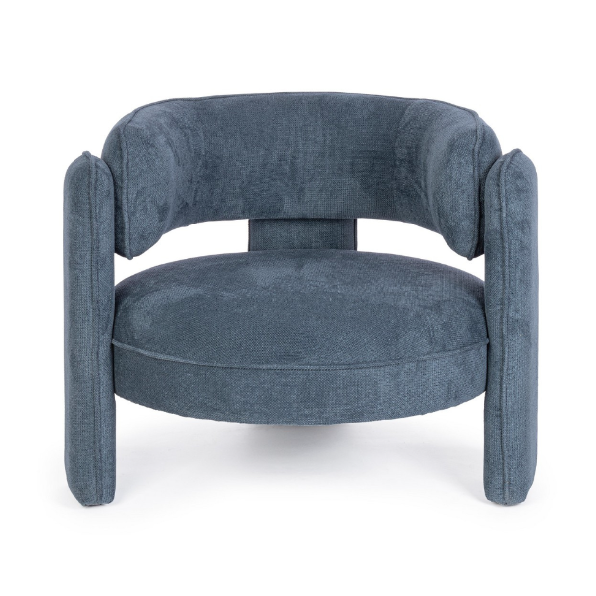 BT AMARA Blue design Upholstered indoor armchair
